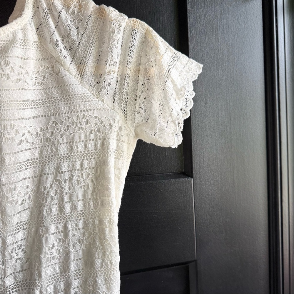 Dolce Vita White Mini Dress - Size S  👰🌸 - Picture 10 of 14